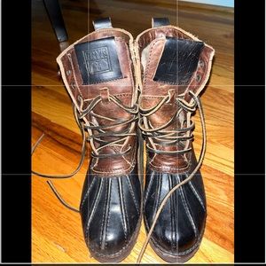 Frye waterproof booties